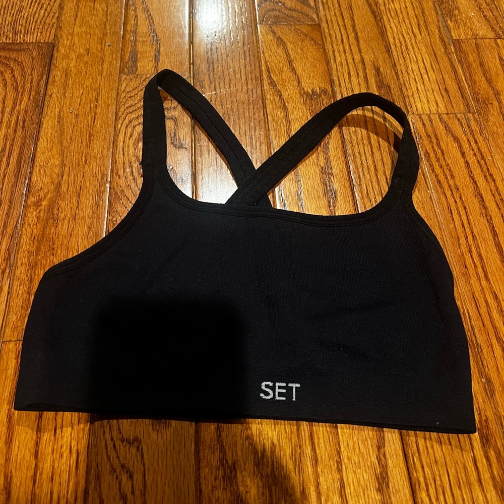 Set Active sports bra xsmall black